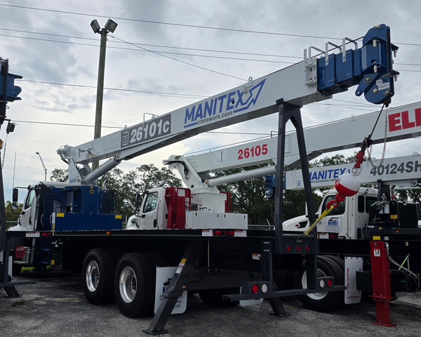 2025 Manitex  26101C Boom Truck on A 2026 Freightliner 108SD sn 339010