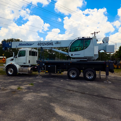 2023 Manitex 40124SHL Boom Truck on A 2024 Peterbilt 567 SN: 319619