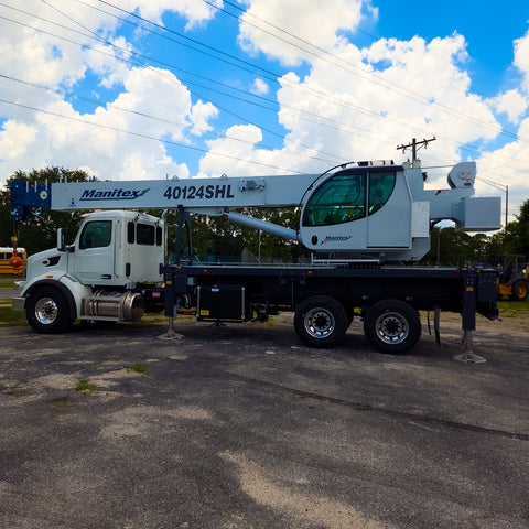 2023 Manitex 40124SHL Boom Truck on A 2024 Peterbilt 567  SN: 319619