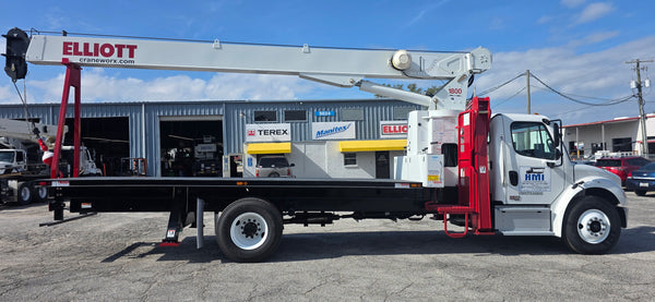 2025 Elliott 1870F Boom Truck on A 2026 Freightliner M2-105 sn 00-8956