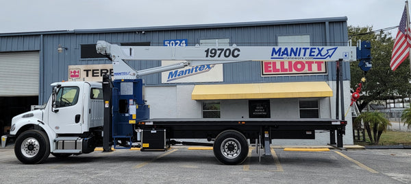 2023 Manitex 1970C Boom Truck on A 2024 Freightliner M2 106 sn