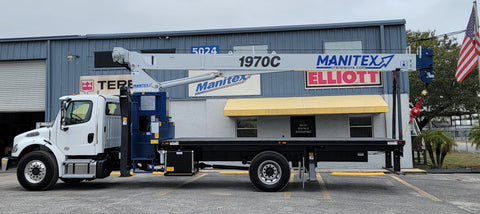 2023 Manitex  1970C Boom Truck on A 2024 Freightliner M2-106 sn 319629