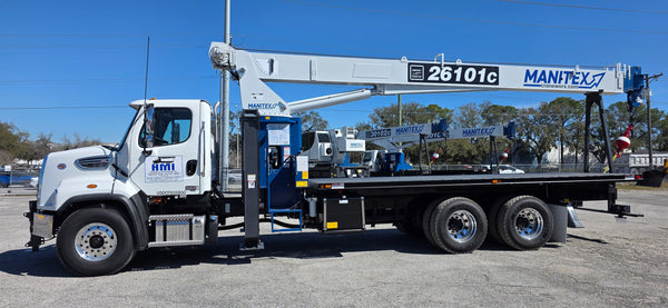 2025 Manitex 26101C Boom Truck on A 2026 Freightliner 108SD sn 345789
