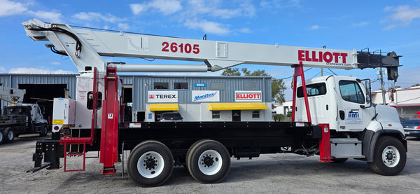 2025 Elliott 26105F Boom Truck on A 2026 Freightliner 108SD sn 00-8957