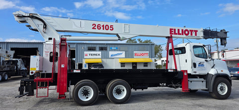 2025 Elliott 26105F Boom Truck on A 2026 Freightliner 108SD sn 00-8957