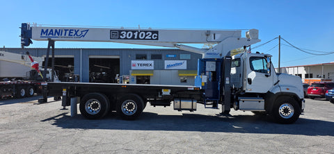 2025 Manitex 30102C Boom Truck on A 2025 Freightliner 108SD  SN: 345786