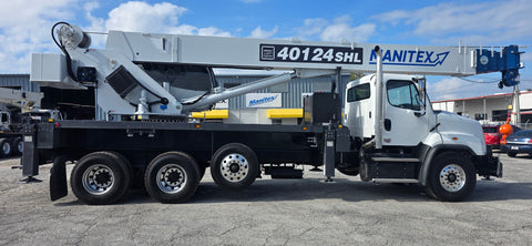 2025 Manitex 40124SHL Boom Truck on A 2026 Peterbilt 567  SN: 345783