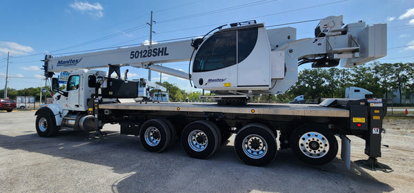 2021 Manitex 50128SHL Boom Truck on A 2021 Peterbilt 567  SN: 296949T
