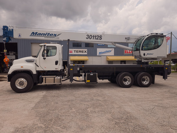 2025 Manitex 30112S Boom Truck on A 2025 Freightliner  SN: 329161